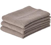 Zone Denmark completo di asciugamani 27x27 cm cotone grigio 331242