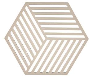 ZONE DENMARK Esagono Silicone Trivet Colour: Zone Desert