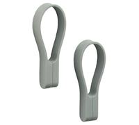 Zone Denmark Loop - Clip per asciugamani, ganci magnetici, clip per asciugamani, 9 cm, 2 pezzi, verde Matcha
