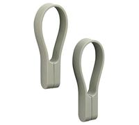 ZONE DENMARK - Loop Magnet - Set di 2 cinghie magnetiche - Porta strofinacci, portasciugamani in silicone e magneti potenti - Appendere su tutto - Facile da installare e rimuovere - Eucalipto
