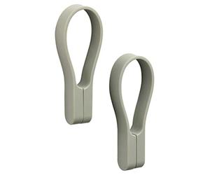 ZONE DENMARK - Loop Magnet - Set di 2 cinghie magnetiche - Porta strofinacci, portasciugamani in silicone e magneti potenti - Appendere su tutto - Facile da installare e rimuovere - Eucalipto