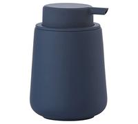 Zone Denmark Nova One - Dispenser per sapone da bagno, in grès con rivestimento Soft Touch, colore: Blu reale