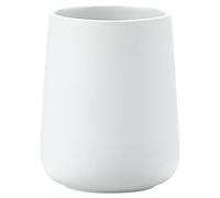 Zone Denmark Nova - Portaspazzolino in porcellana, 8 cm, colore: Bianco