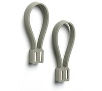 ZONE DENMARK - Loop Magnet - Set di 2 cinghie magnetiche - Porta strofinacci, portasciugamani in silicone e magneti potenti - Appendere su tutto - Facile da installare e rimuovere - Eucalipto