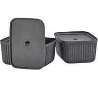 Zone Denmark Pulp contenitore da bagno nero 31775