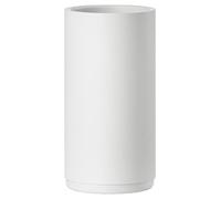 ZONE DENMARK Rim-Bicchiere per spazzolino da Denti, Diametro 7 x 13,6 cm, Colore: Bianco, Alluminio Acrilonitrile butadiene stirene, Standard
