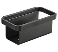 Zone Denmark Rim - Mensola per doccia da appendere, in alluminio, 22 x 11,4 x 9 cm, colore: Nero