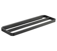 Zone Denmark Rim - Portasciugamani doppio, 44 x 12,5 x 2,5 cm, colore: Nero