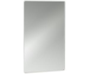 Zone Denmark Rim specchio 70x44 cm rettangolare bianco 14476
