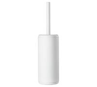 Zone Denmark Scopino per WC con bordo, diametro 10 cm, altezza 38 cm, bianco