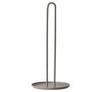 Zone Denmark Singles - Porta rotolo da cucina in metallo, diametro: 14,5 cm, altezza: 32 cm, colore: tortora