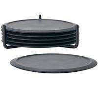 Zone Denmark Singles sottobicchieri 10x10x3.1 cm nero 330303
