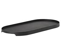 Zone Denmark Singles - Vassoio decorativo in metallo, 35 x 16 cm, colore: Nero