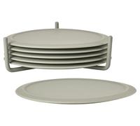 Zone Denmark Sottobicchiere in silicone Set di 6 colori: Zona Denmark Mud