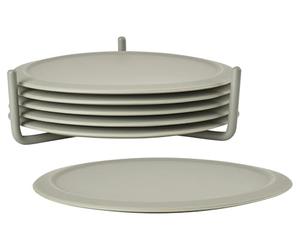 Zone Denmark Sottobicchiere in silicone Set di 6 colori: Zona Denmark Mud