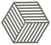 Zone Denmark Sottopentola esagonale in silicone, colore: Zone Denmark Olive Taupe