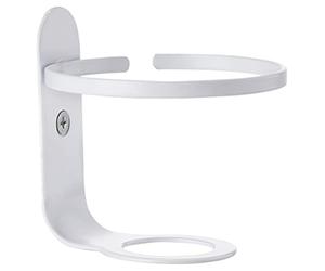 Zone Denmark - Supporto da parete per porta sapone o porta spazzolini, metallo, bianco