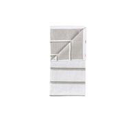 ZONE DENMARK Telo doccia SAUNA 70x140cm White/Soft Grey/Eucalyptus bianco
