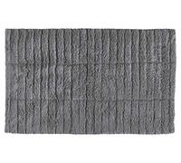 ZONE DENMARK Tiles - Tappetino da bagno in cotone, 80 x 50 cm, colore: Grigio