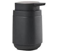 Zone Denmark Time - Dispenser per sapone da bagno, diametro 8 cm, altezza 13 cm, 220 ml, colore: Nero