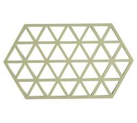 Zone Denmark Triangles - Sottovaso 24 x 14 x 0,9 cm, colore: Verde Matcha