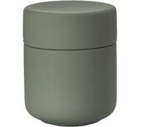 Zone Denmark Ume - Contenitore in ceramica con coperchio, diametro 8,3 cm, altezza 10,3 cm, verde oliva