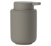 ZONE DENMARK Ume Dispenser di Sapone 8,3 x 12,8 cm, 0,25 Litri, Tortora, gres, Grigio, 8.3 cm