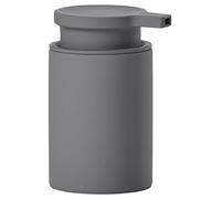 Zone Denmark Ume - Dispenser per sapone liquido, erogatore per vasca da bagno, in grè/ceramica, design scandinavo, 250 ml, altezza 16 cm, colore: Grigio