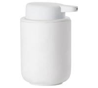 Zone Denmark - Ume, dispenser per sapone liquido, in gres con rivestimento Soft Touch, colore bianco