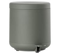 ZONE DENMARK Ume Pattumiera a pedale, 19,5 x 22 cm, 4 litri, colore: Verde oliva