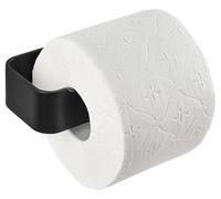 Zone Denmark Ume - Porta carta igienica, design semplice, con viti e tasselli, in alluminio, 16,4 x 7,6 x 4 cm, colore: Nero