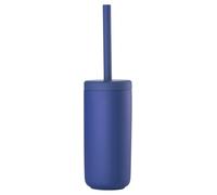 Zone Denmark Ume - Scopino WC in gres con rivestimento Soft Touch, diametro 10 cm, altezza 38,7 cm, blu indaco (blu)