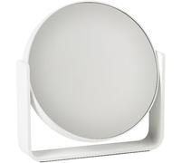 Zone Denmark Ume - Specchio da tavolo con ingrandimento 5x, diametro 19 cm, altezza 19,5 cm, colore: Bianco