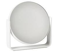 ZONE DENMARK Ume - Specchio ingranditore 5x, diametro 19 cm, altezza 19,5 cm, colore: Bianco