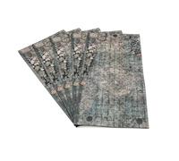 Zone di gomma compatibili con Warhammer 40K - Quadrato distrutto - 5 pezzi