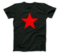 Zone Red Star As Worn By Michael Stipe O-Neck 100% Cotton Short Sleeve Unisex T-Shirt M