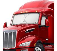 Zone Tech - Parasole magico per parabrezza e finestrini laterali, in nylon super jumbo riflettente per auto, copertura massima