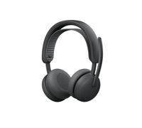 Logitech Zone Wireless 2 ES Per le aziende - Cuffie wireless dual con ANC ibrido adattivo | Certificate per Microsoft Teams | Grafite