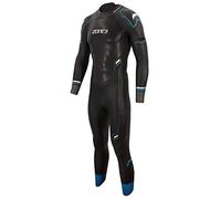 Zone3 Advance Traje de Neopreno de Natación, Hombre, Negro/Azul, Talla ML
