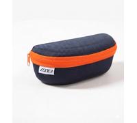 ZONE3 Funda protectora para gafas de natación, Unisex, Navy/Orange, Tamaño único
