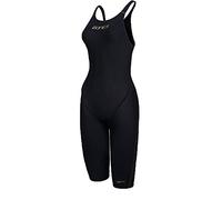 ZONE3 Donna MF-x Performance Gold FINA Approvato Swim Kneeskin, Donna, SW18WFKX101/36, Nero/Oro., 36