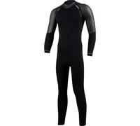 Zone3 Men Active-Flex Wetsuit L - Nero/Arancio, Muta da triathlon, Taglia L