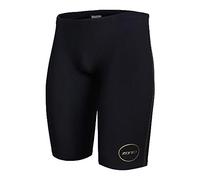 ZONE3 MF-x Performance Gold - Costume da Bagno omologato FINA, Uomo, SW18MFJX101/38, Nero/Oro., 38