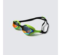 ZONE3 Volare Gafas de natación, Unisex Adulto, Lente Espejo, Color Lima/Negro Talla única