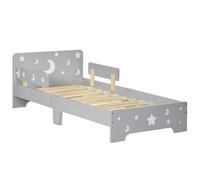 ZONEKIZ Letto per Bambini 3-6 Anni con Pannelli di MDF e Truciolato
