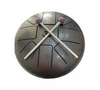 ZoneMoksha Tamburo Handpan In Acciaio A Linguette 7 Pollici 8 Note Chakra