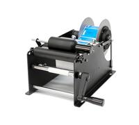 ZONEPACK Etichettatrice rotonda manuale con manico Applicatore di etichette manuale per bottiglie rotonde per bottiglie in vetro e metallo