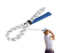 ZONEWD Golf Rope Swing Trainer, Golf Rope Drill, Golf Rope Drill, Golf Rope Drill, Indoor Golf Training Helfen, Migliora il ritmo di oscillazione