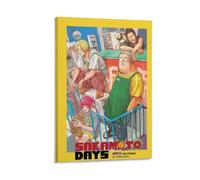 ZONGTST Poster con stampa artistica su tela, motivo anime Sakamoto Days (8), decorazione moderna per la casa, 30 x 45 cm