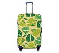 Zongzi - Copertura per bagagli da viaggio, lavabile, adatta per bagagli da 45,7 a 81,7 cm, nero, X-Large